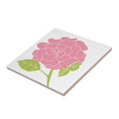 Hübsch rosa Floral Fliese (Seite)