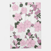 Hübsch rosa Floral Handtuch (Vertikal)