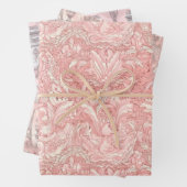 Hübsch rosa französisches Pariser Design Geschenkpapier Set (Beispiel)