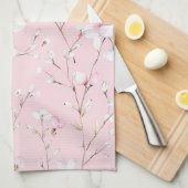 Hübsch rosa geschirrtuch (Viertel Falte)