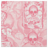 Hübsch-rosa-Giftflasche Stoff (Nahaufnahme)