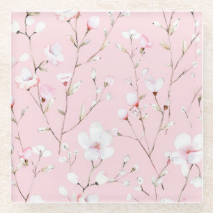Hübsch rosa glasuntersetzer