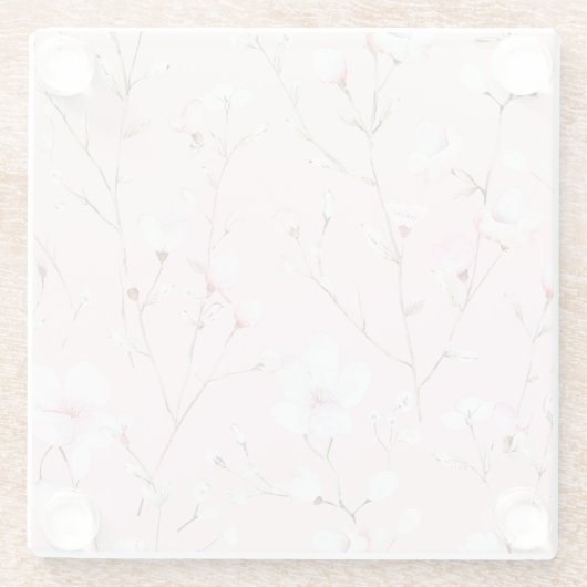 Hübsch rosa glasuntersetzer (Rückseite)