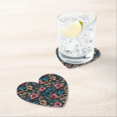 Hübsch-Rosa-Gold-Blue-Rose Untersetzer (Vor Ort)