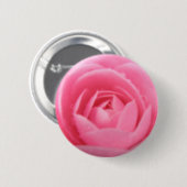 Hübsch-Rosa-Kamelien-Blume Button (Vorne & Hinten)