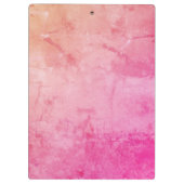 Hübsch rosa klemmbrett (Rückseite)