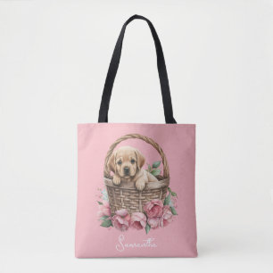 Hübsch rosa Labrador Retriever Puppy Tasche