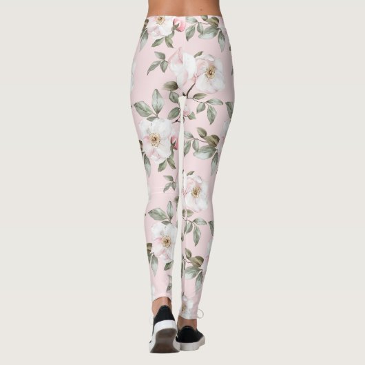 Hübsch rosa leggings (Rückseite)