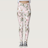 Hübsch rosa leggings (Vorderseite)