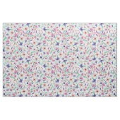 Hübsch rosa lila grüne Blume Stoff (Fat Quarter (45,7 x 55,9 cm))