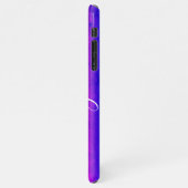 Hübsch rosa Lila Ombre Hintergrund Individuelle Na iPhone Hülle (Linke Seite)