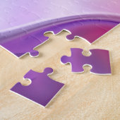 Hübsch rosa Lila Traum Puzzle (Seite)