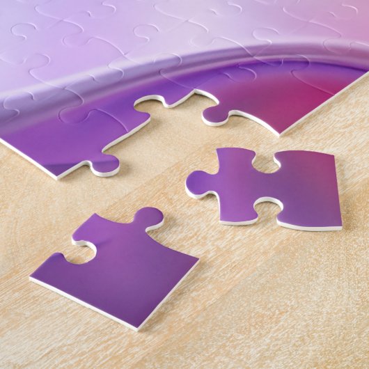Hübsch rosa Lila Traum Puzzle (Seite)