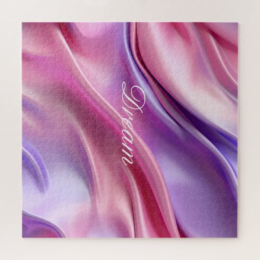 Hübsch rosa Lila Traum Puzzle (Horizontal)