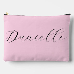 Hübsch rosa Minimalistisches Elegant Zubehörtasche
