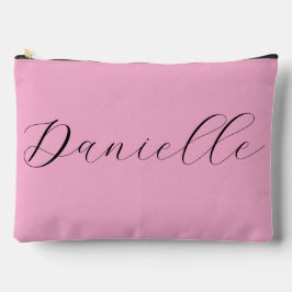 Hübsch rosa Minimalistisches Elegant Zubehörtasche