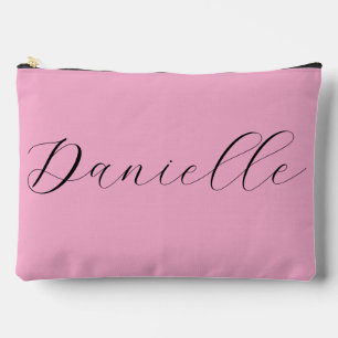 Hübsch rosa Minimalistisches Elegant Zubehörtasche