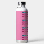 Hübsch rosa mit herzhaften Mädchen Trinkflasche (Rechts)