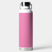 Hübsch rosa mit herzhaften Mädchen Trinkflasche (Rückseite)