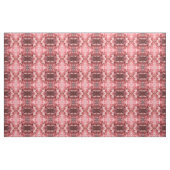 Hübsch rosa Mohnblume Gemustertes Floßgewebe Stoff (Yard (91,4 cm))