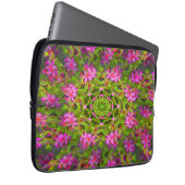 Hübsch rosa Phlox wirl... Laptopschutzhülle (Vorne Rechts)