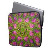 Hübsch rosa Phlox wirl... Laptopschutzhülle (Vorderseite Links)