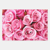 Hübsch rosa Present Geschenkpapier Set (Vorderseite 3)