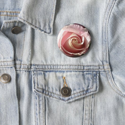 Hübsch rosa Rosa Button (Beispiel)