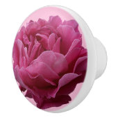 Hübsch rosa Rosa Keramik schön floral stilvoll Keramikknauf (Rechts)