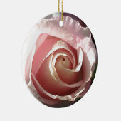 Hübsch rosa Rosa Keramikornament (Rechts)