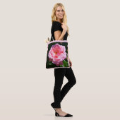 Hübsch-rosa-rosa Mode Tasche (Am Model)