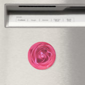 Hübsch Rosa Rose Magnet (In Situ (Geschirrspüler))