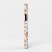 Hübsch rosa Rosen mit Monogramm Case-Mate iPhone Hülle (Hinten/Rechts)