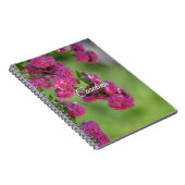 Hübsch rosa Rosen Notizblock (Rechte Seite)