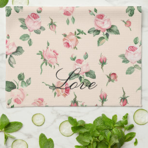 Hübsch Rosa Roses Brautparty Geschirrtuch