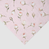 Hübsch rosa Roses Brautparty Seidenpapier (Ausschnitt)