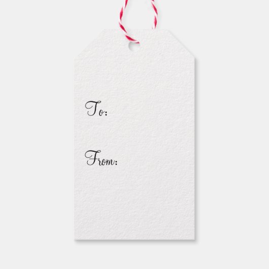 Hübsch rosa Schmetterlingsdruck Geschenkanhänger (Rückseite)