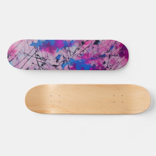 Hübsch rosa Skateboard (Horizontal)