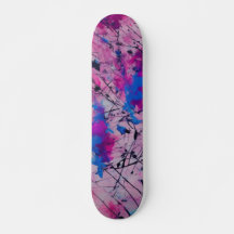 Hübsch rosa Skateboard
