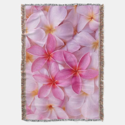Hübsch rosa Sommer-Blume Decke (Vorderseite Vertikal)