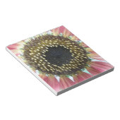 Hübsch rosa Sonnenblumen Notepad Notizblock (angewinkelt)