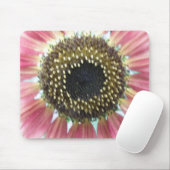 Hübsch rosa Sonnenblumenmousepad Mousepad (Mit Mouse)