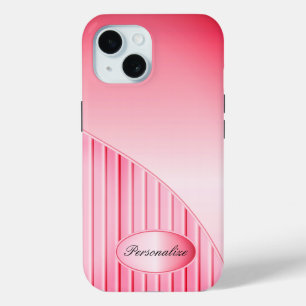 Hübsch rosa Streifen Case-Mate iPhone Hülle