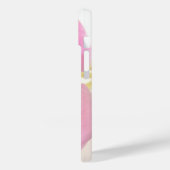Hübsch-rosa Tulips Case-Mate iPhone Hülle (Rückseite / Links)