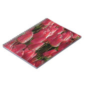 Hübsch-rosa Tulips Notizblock (Linke Seite)