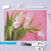 Hübsch-rosa Tulips Seidenpapier (Handwerk)