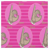 Hübsch rosa und grüne Stoffe (Muster)