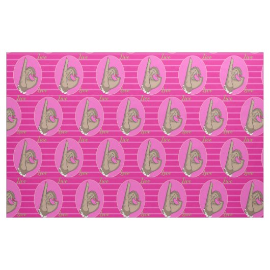 Hübsch rosa und grüne Stoffe (Fat Quarter (45,7 x 55,9 cm))