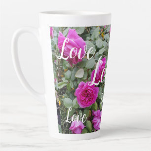 Hübsch Rosa Vintage Rose Blume Geburtstag Liebe Milchtasse