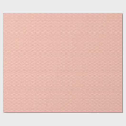 Hübsch rosa Vintager Polka Dot Geschenkpapier (Flach)